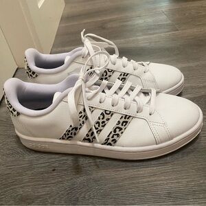 Adidas Grand Court Animal Print Shoes Womens 10